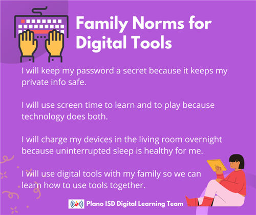 family norms for digital tools